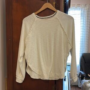 Anthropology Pilcrow, extra small sweater top cream